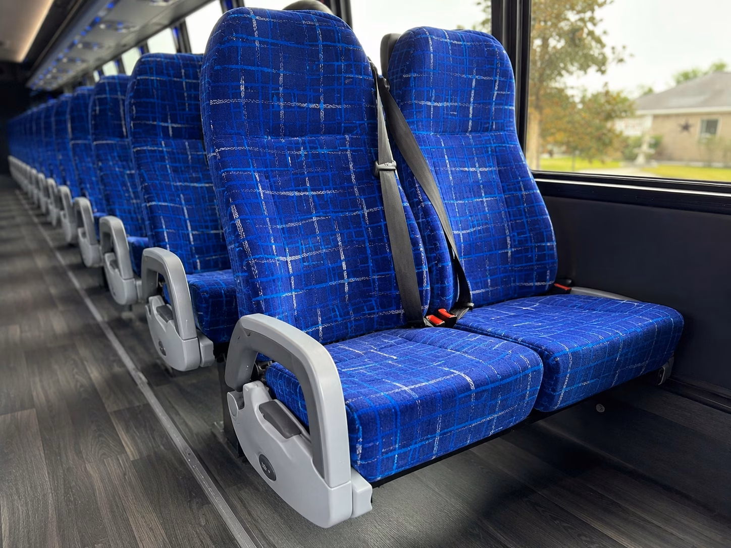 rio rancho charter bus interior