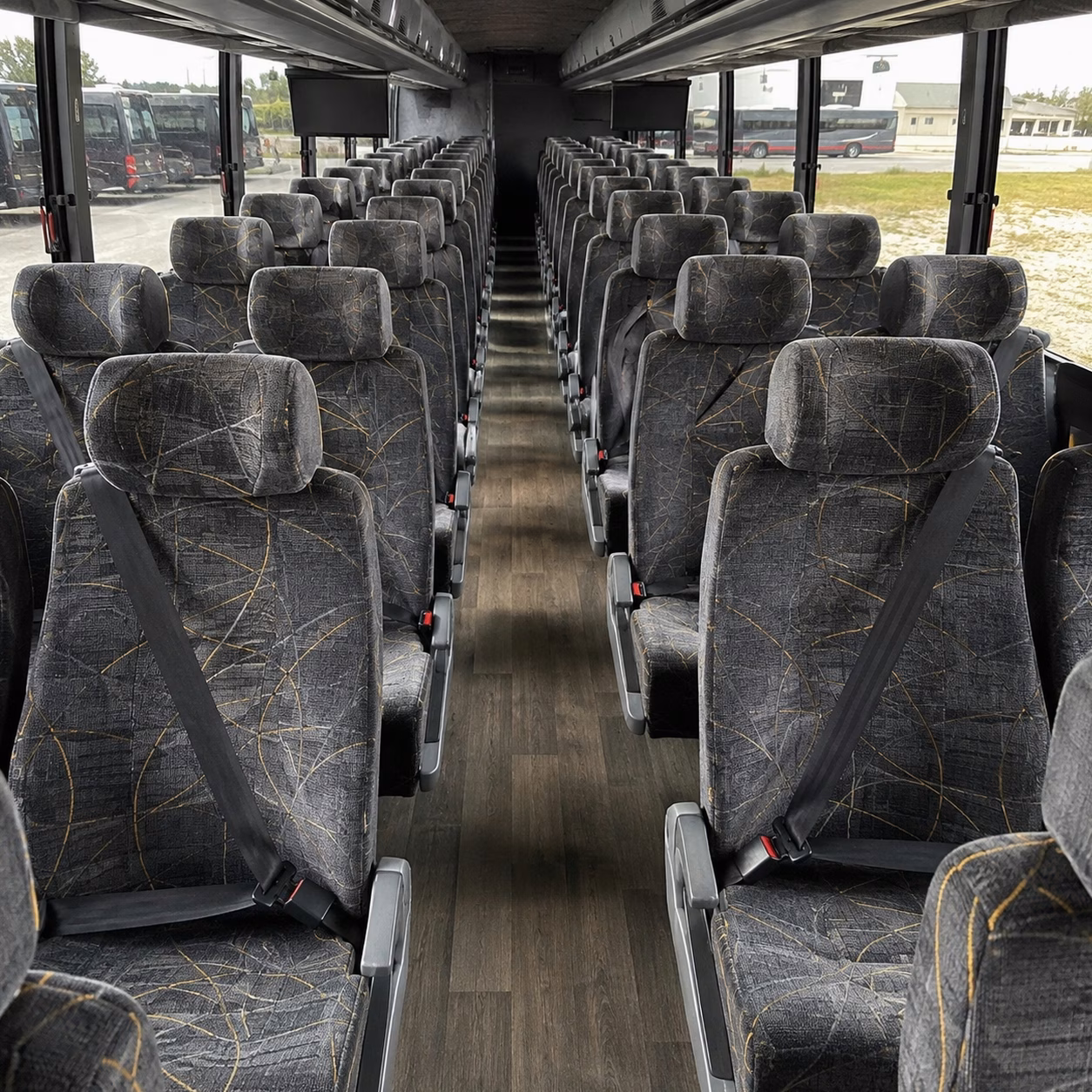 rio rancho charter bus rental inside