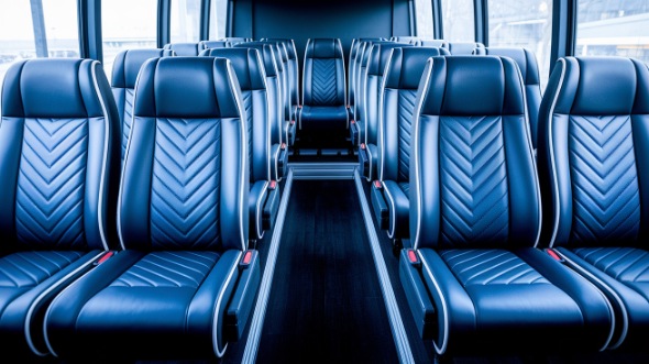 rio rancho 15 passenger minibus inside
