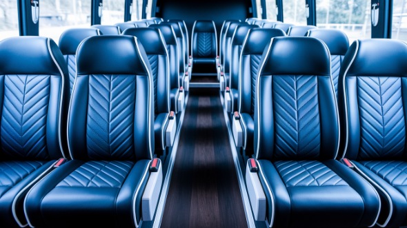 rio rancho 18 passenger minibus inside