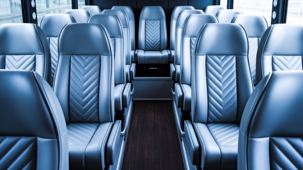 rio rancho 18 passenger minibus interior