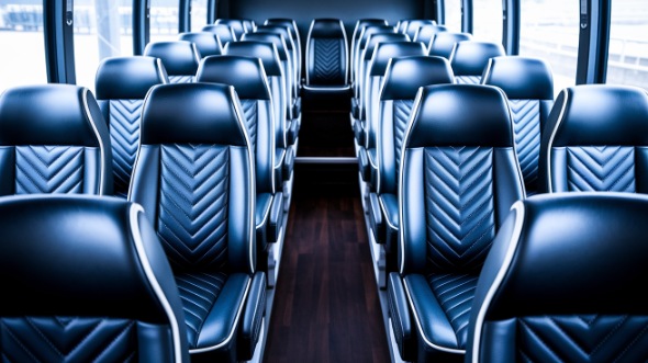 rio rancho 25 passenger minibus inside