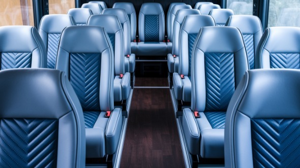 rio rancho 25 passenger minibus interior