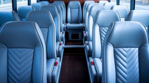 rio rancho 28 passenger minibus inside