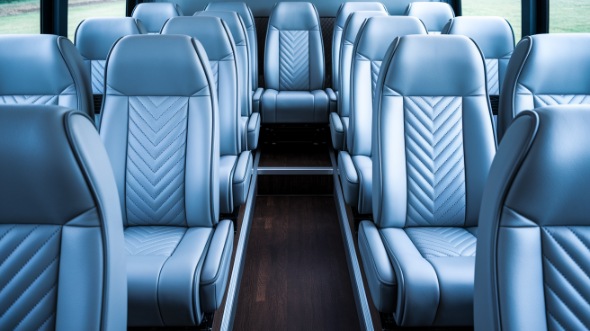 rio rancho 35 passenger minibus inside