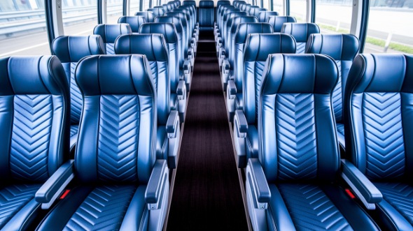 rio rancho 55 passenger charter bus inside