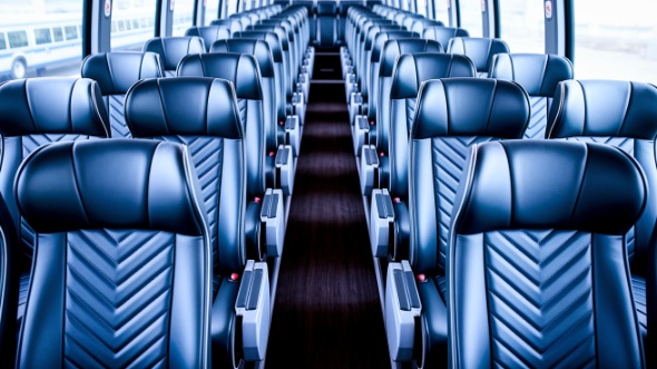rio rancho 56 passenger charter bus inside